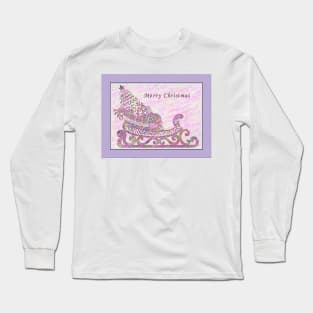 christmas sleigh Long Sleeve T-Shirt